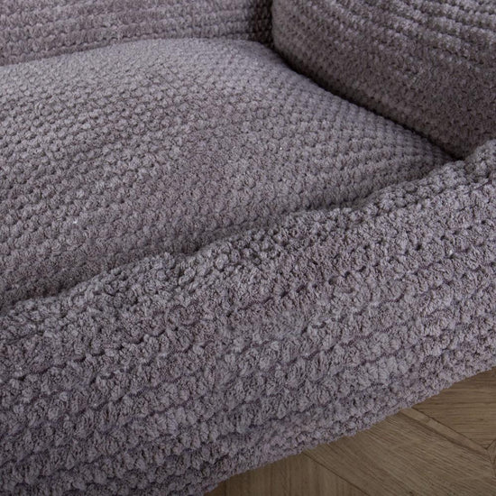 Mighty Bark Die Mega Matratze - Riesen Hundebett - Pom-Pom Anthrazit