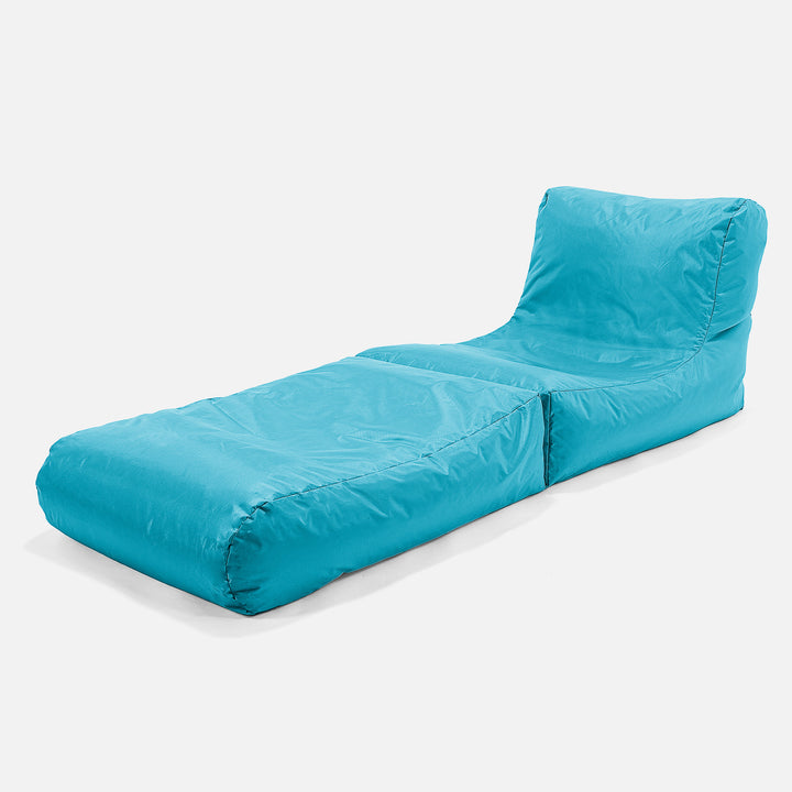 SmartCanvas™ Liegestuhl Sitzsack - Aqua 02