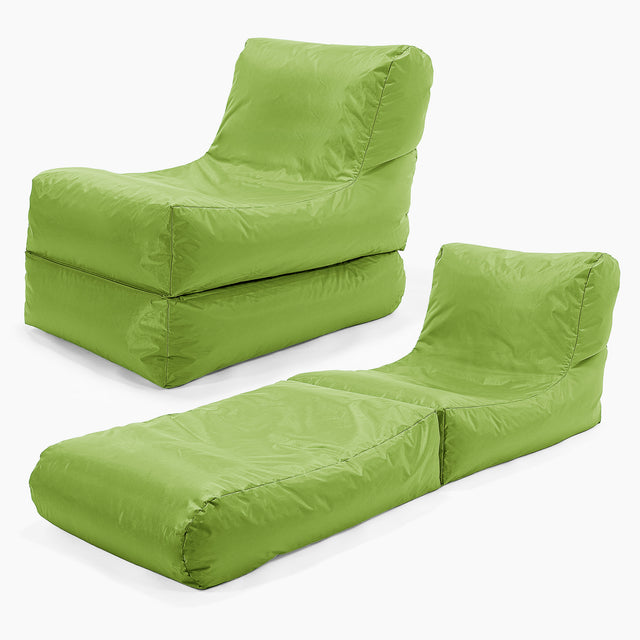 SmartCanvas™ Liegestuhl Sitzsack - Hellgrün 01