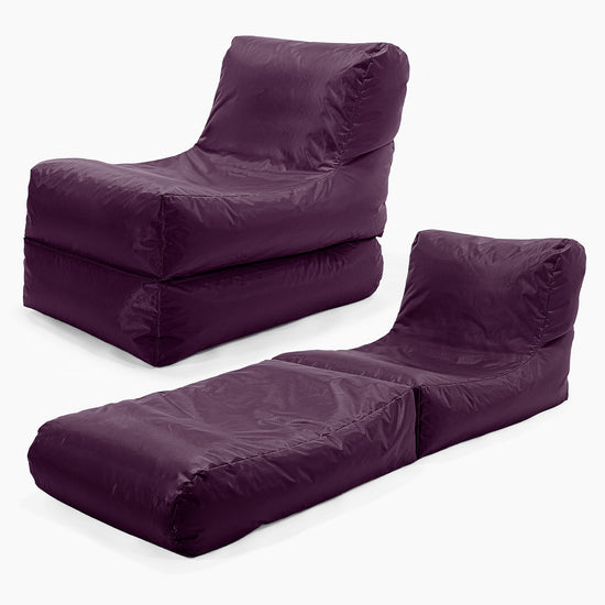 SmartCanvas™ Liegestuhl Sitzsack - Lila 01