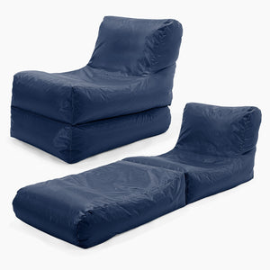 Liegestuhl Sitzsack - SmartCanvas™ Marineblau