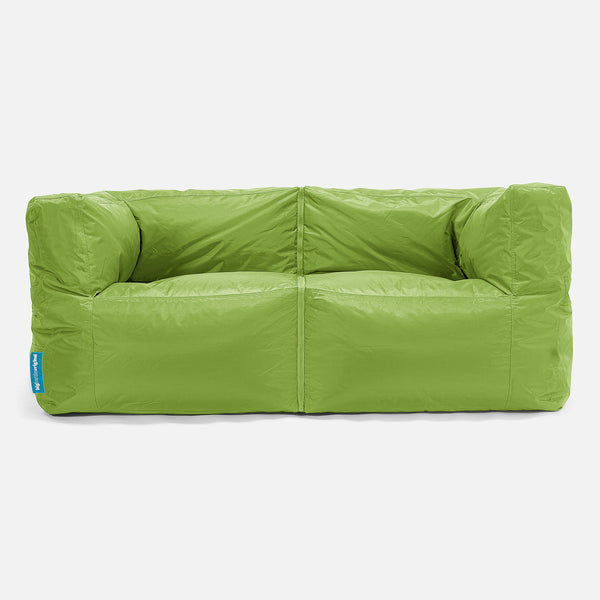 SmartCanvas™ Modulare Sitzsacksofa 2 Stücke - Hellgrün 01