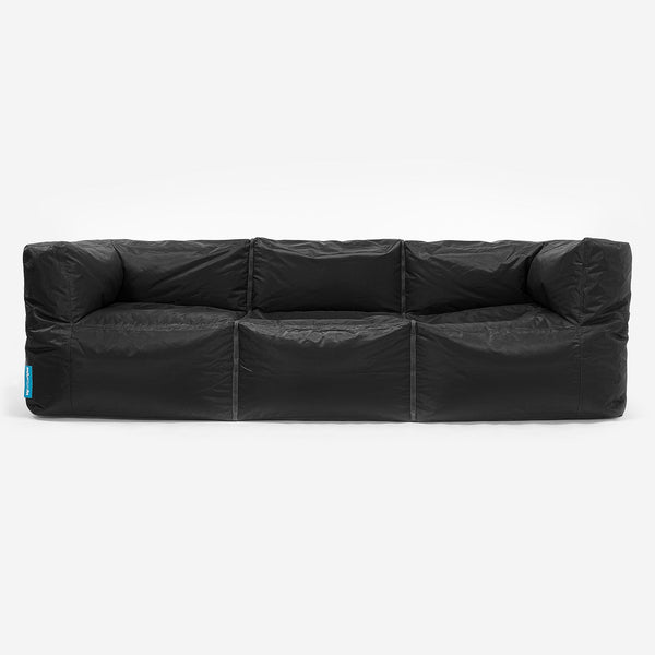 Modulare Sitzsacksofa 3 Stücke NUR BEZUG - Ersatzteile Fabric Close-up Image
