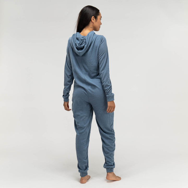 Damen Jersey Onesie, Blau 06