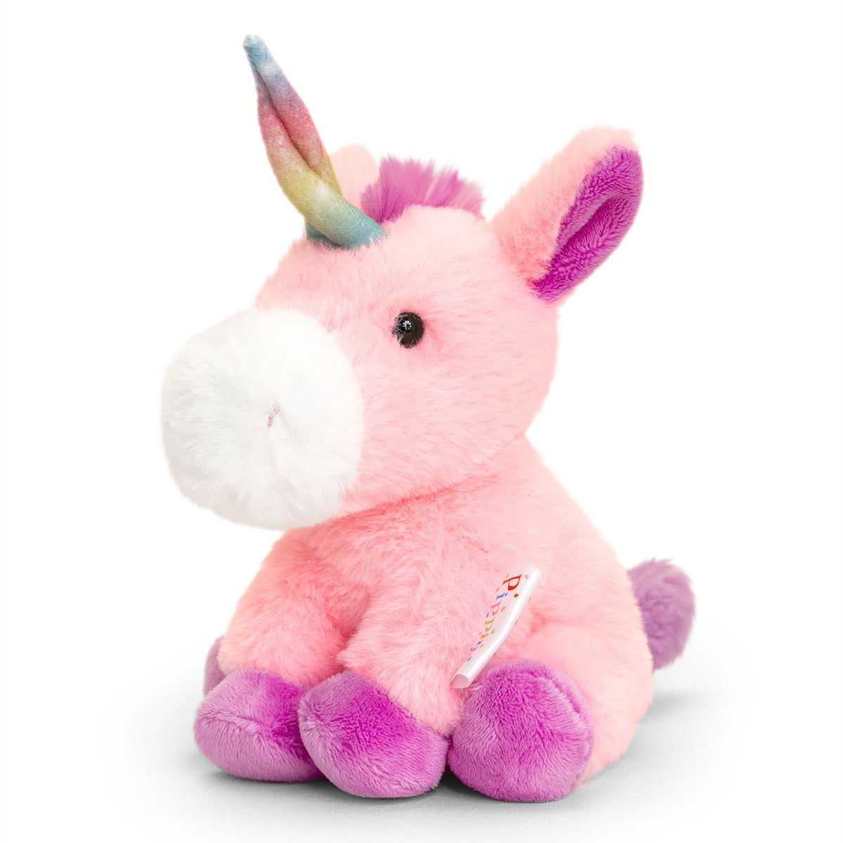 Einhorn Kuscheltier, 14cm, rosa Kuscheliges Plüschtier für Kinder– Big