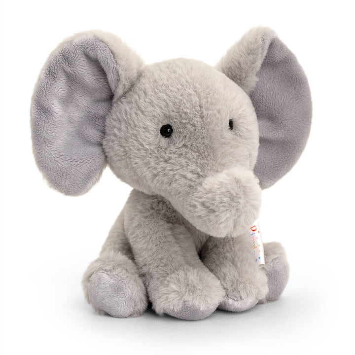 Grauer Elefant Kuscheltier 01