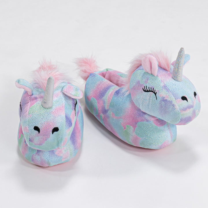 Kinder Hausschuhe im Einhorn-Design 01