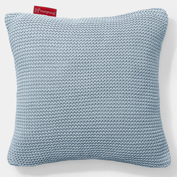 Kissen 47 x 47cm - 100% Baumwoll Ellos Misty Blau 01