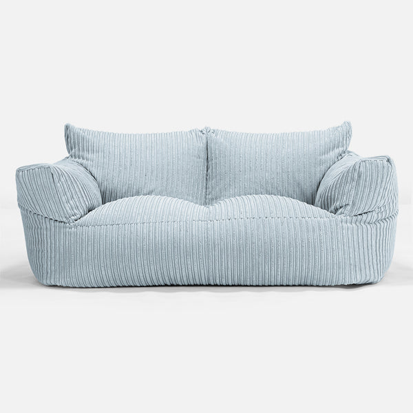 Josephine Sitzsack Sofa - Cord Baby Blau 01