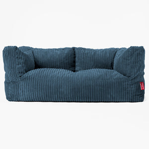 2-Sitzer Albert Sitzsacksofa - Cord Marineblau