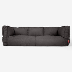 3-Sitzer Albert Sitzsacksofa - Bouclé Graphitgrau