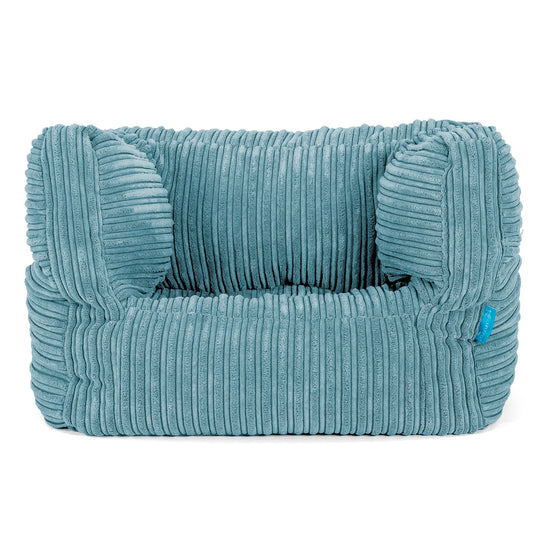 Albert Kinder Sitzsack Sessel 1-5 Jahre - Cord Türkis_01