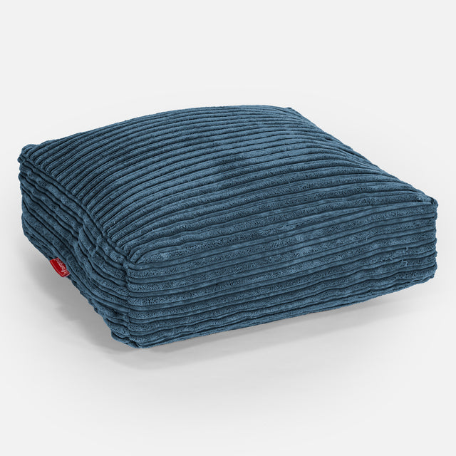 Bodenkissen - Cord Marineblau 01
