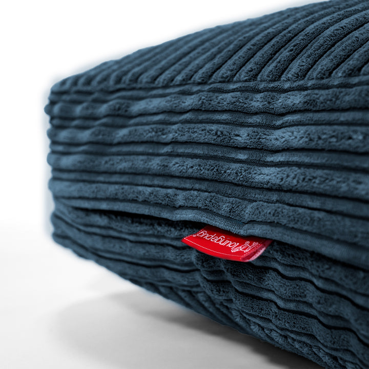 Bodenkissen - Cord Marineblau 02