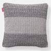 Kissen 47 x 47cm - 100% Baumwoll Chester Grau 01