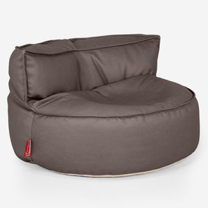 Chloe Sitzsacksofa - Veganes Leder Schoko