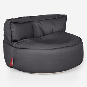 Chloe Sitzsacksofa - Veganes Leder Schwarz