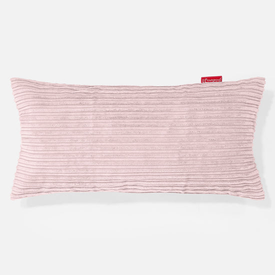 Riesen Kissen 40 x 80cm - Cord Rosa 01