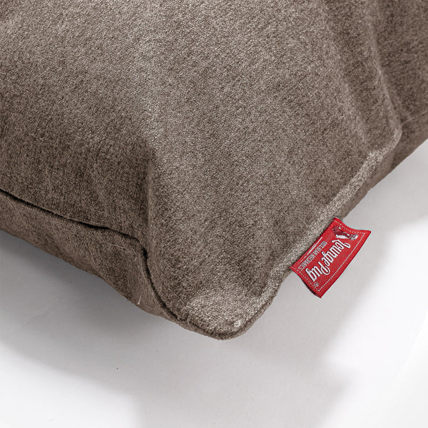 Riesen Dekokissen / Sofa Kissenbezug 40 x 70cm - Interalli Wolle Biscuit Fabric Close-up Image