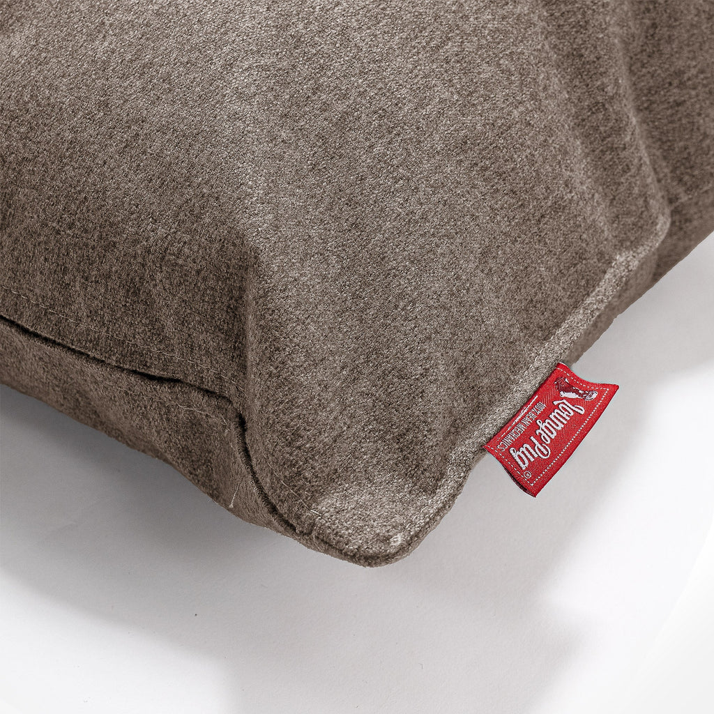 CloudSac 50 Riesen Memory-Schaum Kissen 40 x 80cm - Interalli Wolle Biscuit 02