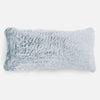 Riesen Kissen 40 x 80cm - Kaninchen Kunstfell Pastellblau 01