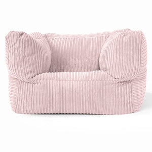 Albert Sitzsack Ohrensessel - Cord Rosa