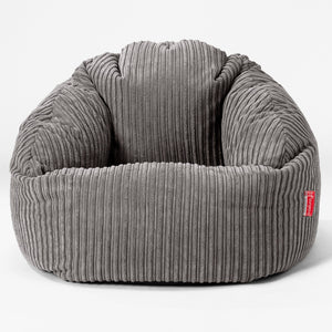 Bubble Sitzsack Sessel - Cord Graphitgrau