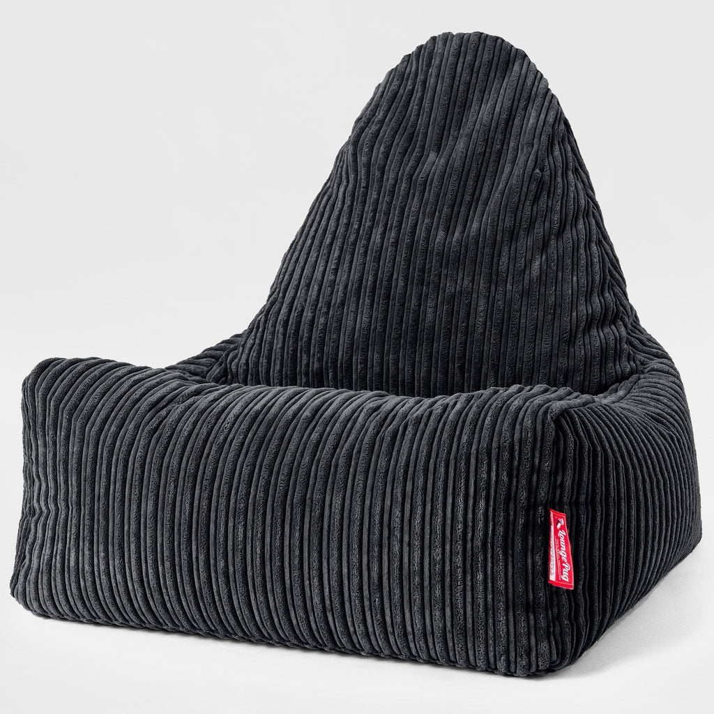 Skandi-Lounge Sitzsack - Cord Schwarz 01
