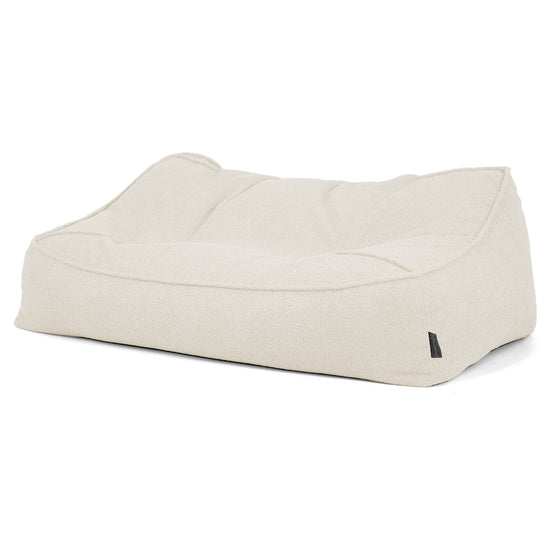 Das Slouchy Sitzsack Sofa - Bouclé Elfenbein_03