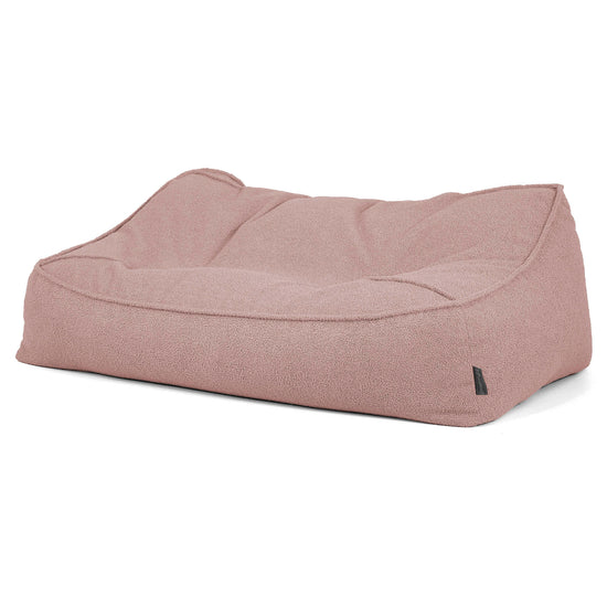 Das Slouchy Sitzsack Sofa - Bouclé Pink_03