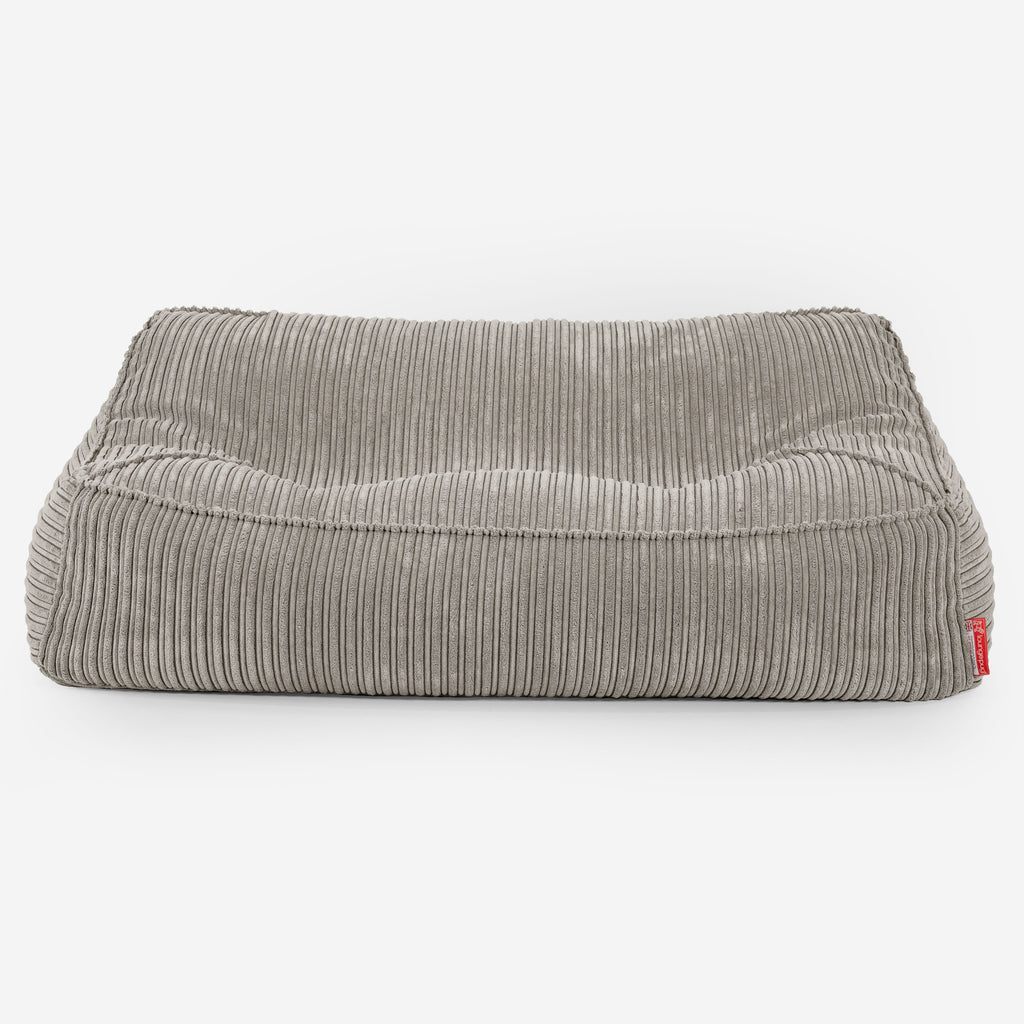 Das Slouchy Sitzsack Sofa - Cord Nerzfarben 01