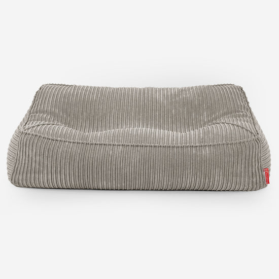 Das Slouchy Sitzsack Sofa - Cord Nerzfarben 01
