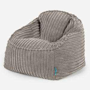 Der Slouchy Kinder Sitzsack 2-6 Jahre - Cord Nerzfarben