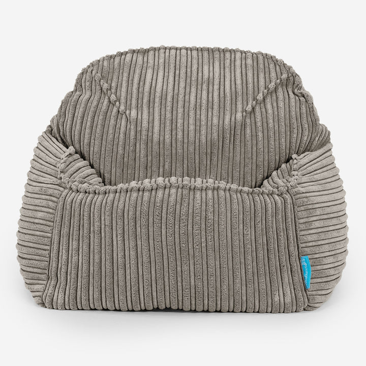 Der Slouchy Kinder Sitzsack 2-6 Jahre - Cord Nerzfarben_02