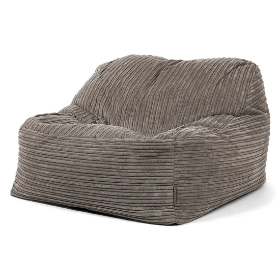 Der Slouchy Sitzsack Sessel - Cord Graphitgrau 03