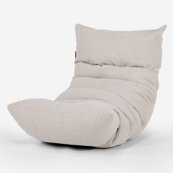 Eva Lounge Sitzsack - Bouclé Elfenbein_01