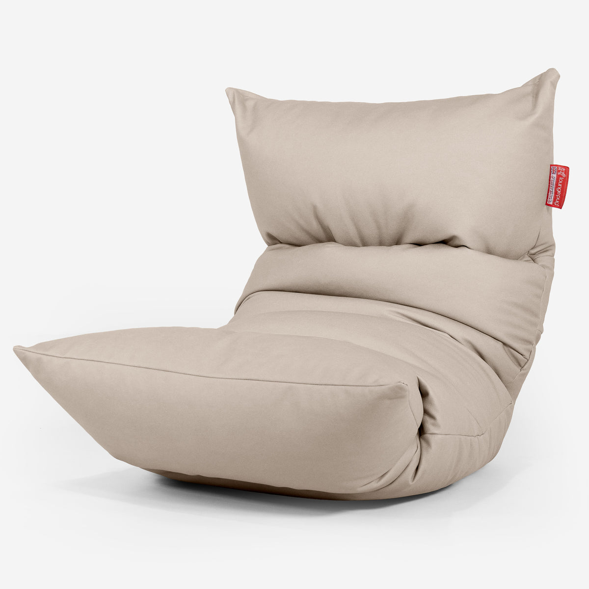 Lounge Pug Eva Lounge Sitzsack Veganes Leder Elfenbein Gaming Sitzsack