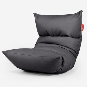 Eva Lounge Sitzsack - Veganes Leder Schwarz