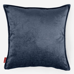 Extra Große Dekokissen / Sofa Kissenbezug 70 x 70cm - Chenille Marineblau