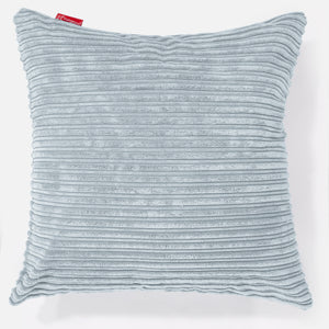 Extra Große Dekokissen / Sofa Kissenbezug 70 x 70cm - Cord Baby Blau