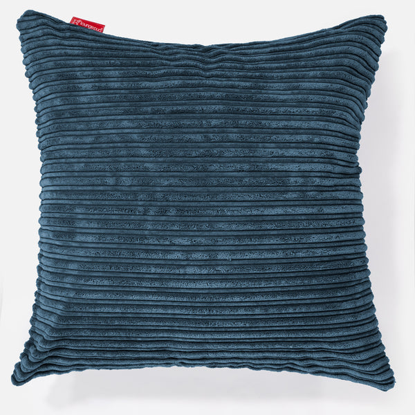 Extra Große Kissen 70 x 70cm - Cord Marineblau 01