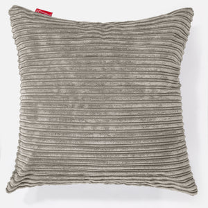Extra Große Dekokissen / Sofa Kissenbezug 70 x 70cm - Cord Nerzfarben