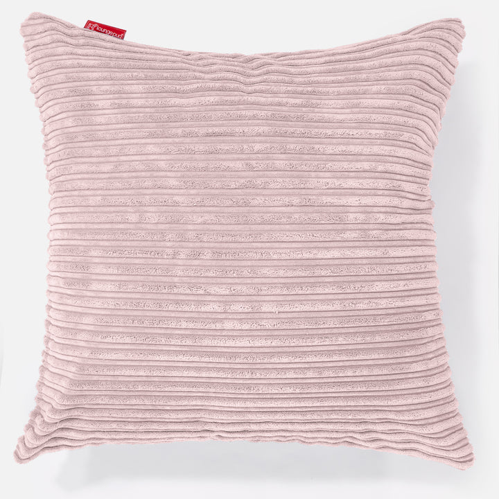 Extra Große Kissen 70 x 70cm - Cord Rosa 01