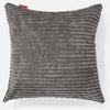 Extra Große Kissen 70 x 70cm - Cord Schiefergrau 01