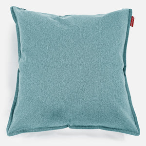 Extra Große Dekokissen / Sofa Kissenbezug 70 x 70cm - Interalli Wolle Aqua