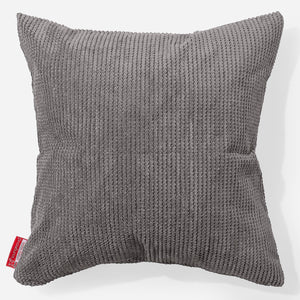 Extra Große Dekokissen / Sofa Kissenbezug 70 x 70cm - Pom-Pom Anthrazit