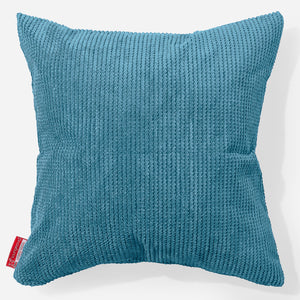 Extra Große Dekokissen / Sofa Kissenbezug 70 x 70cm - Pom-Pom Türkis