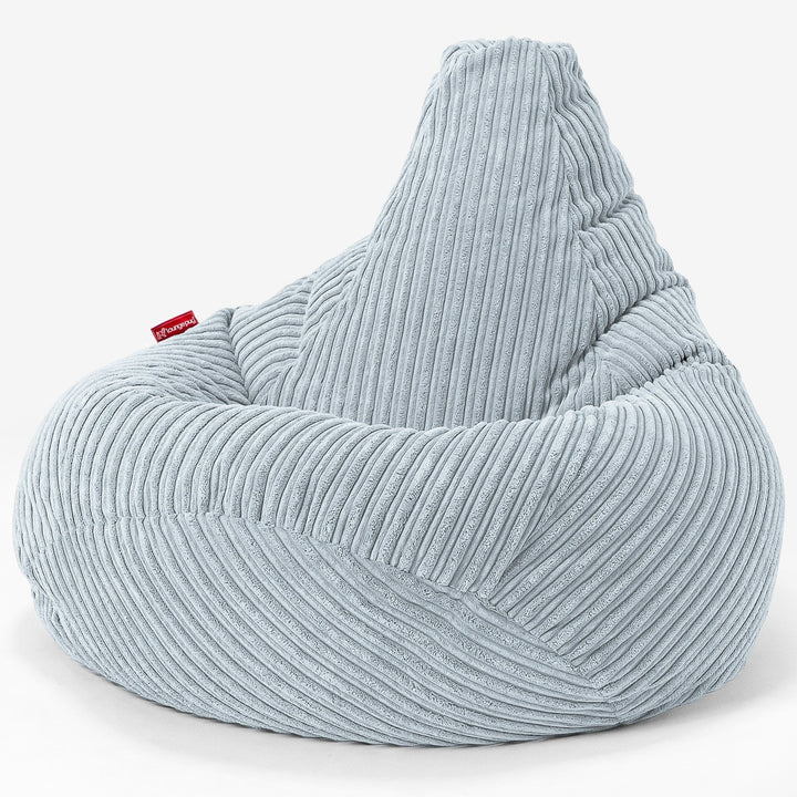Gaming Sitzsack Sessel - Cord Baby Blau 02
