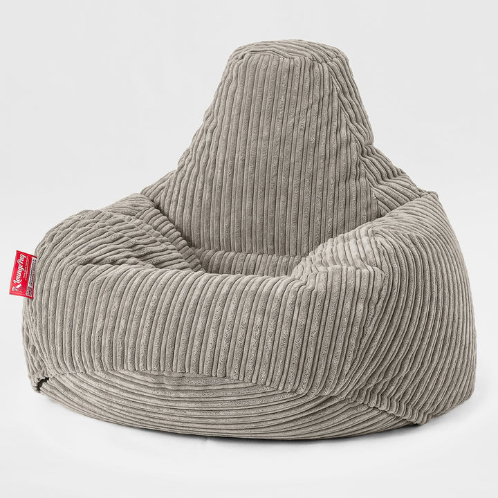Tropfen Sitzsack - Cord Nerzfarben 01