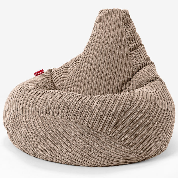 Gaming Sitzsack Sessel - Cord Sand 02